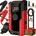 Portable 12V Car Jump Starter | Battery Charger & Air Pump with LED Display