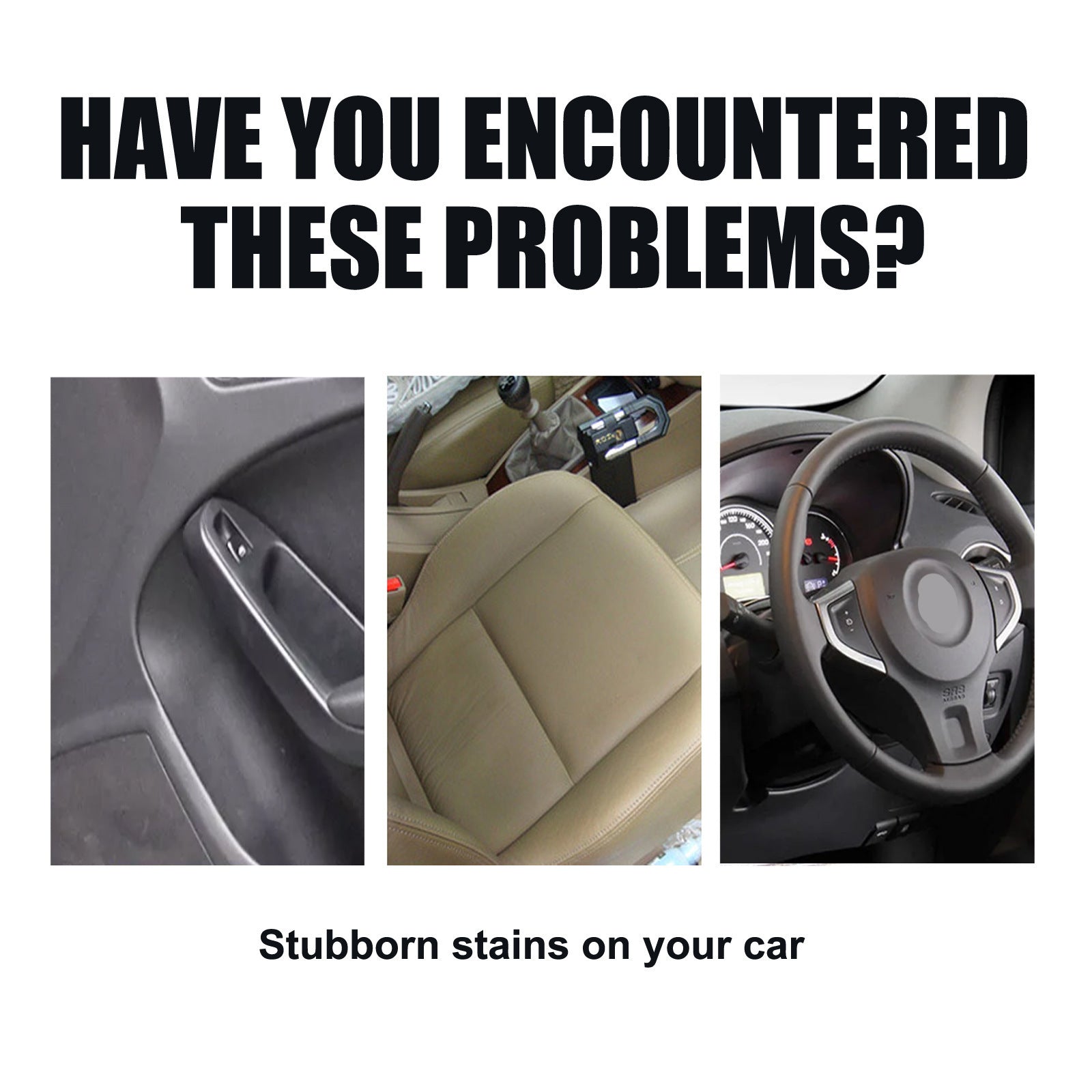 Car Interior Foam Cleaner | Seat & Surface Decontamination Spray
