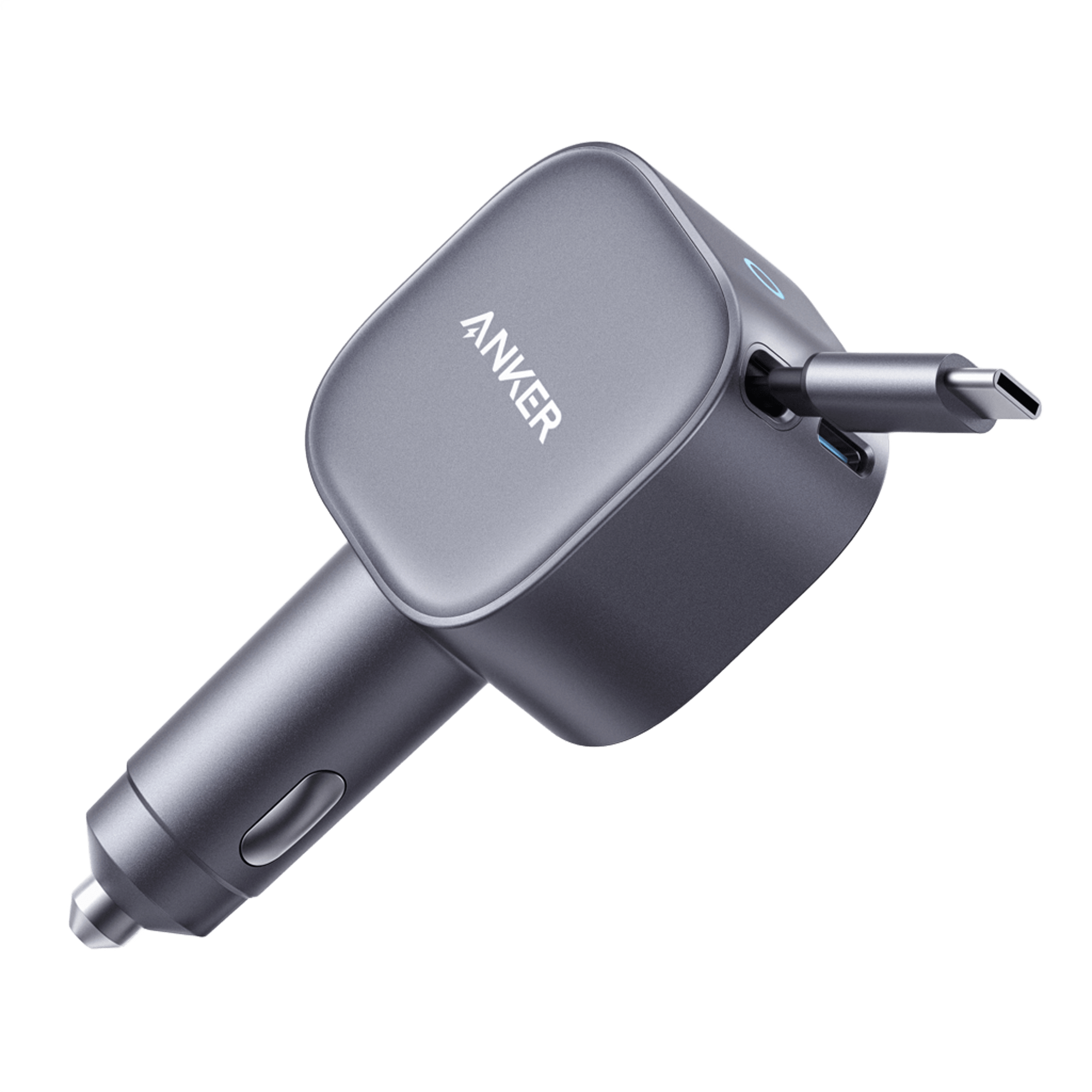 Anker Nano 75W Car Charger | Fast Charging for iPhone & USB-C Devices