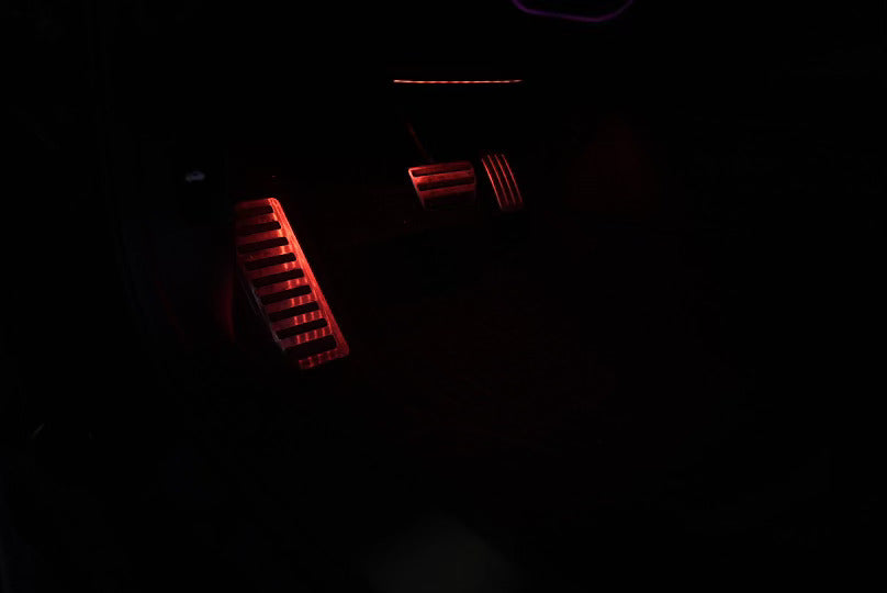 Car LED Footwell Lighting Kit | Interior Ambient Underglow Light