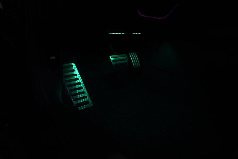 Car LED Footwell Lighting Kit | Interior Ambient Underglow Light