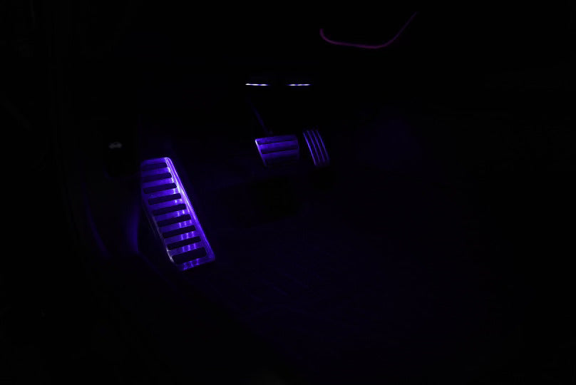 Car LED Footwell Lighting Kit | Interior Ambient Underglow Light