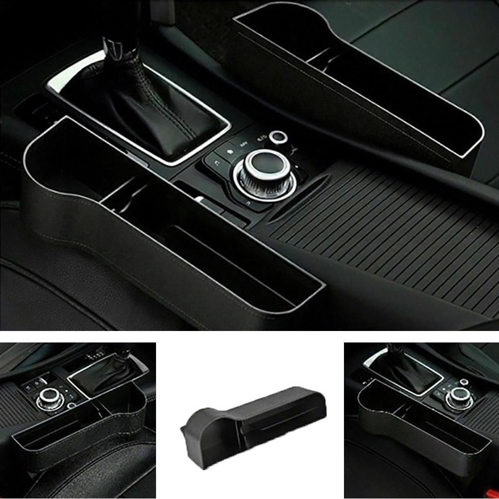 Car Seat Crevice Organizer | Cup & Phone Holder Storage Box