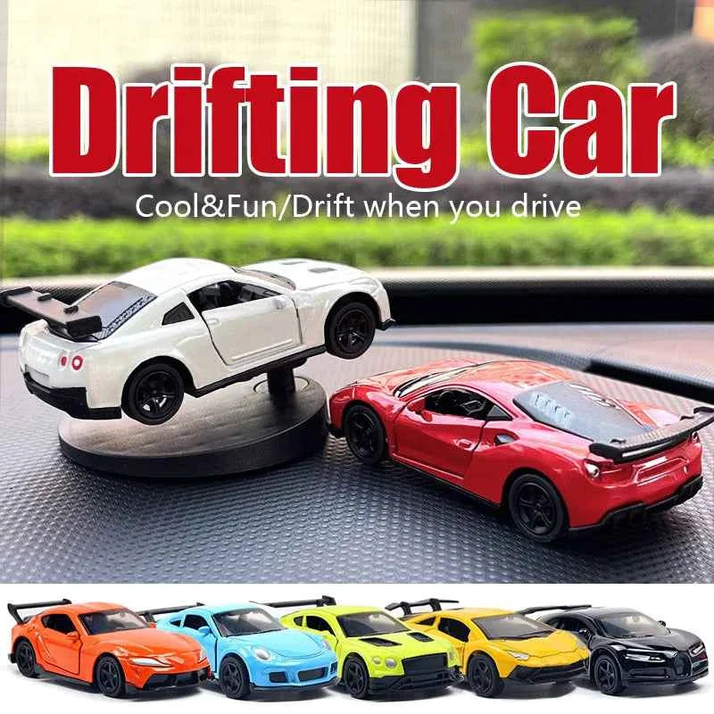 Drift Car Dashboard Swinging Toy | Racing Ornament for Car Lovers