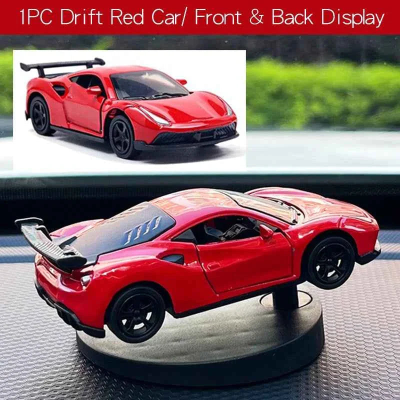 Drift Car Dashboard Swinging Toy | Racing Ornament for Car Lovers