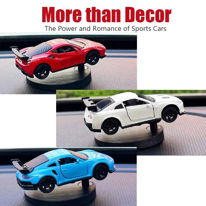 Drift Car Dashboard Swinging Toy | Racing Ornament for Car Lovers