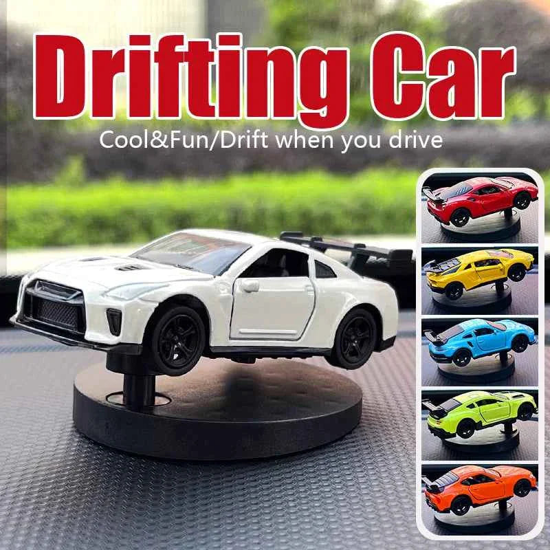Drift Car Dashboard Swinging Toy | Racing Ornament for Car Lovers