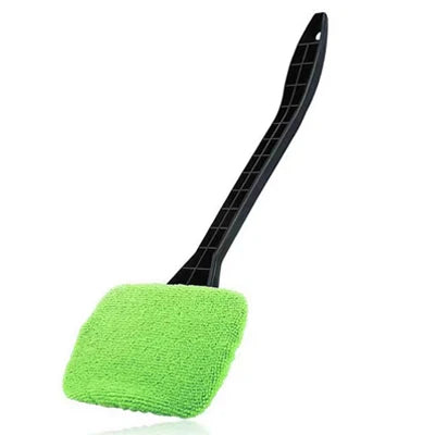 Car Window Cleaner Brush Kit | Long Handle Windshield Cleaning Tool