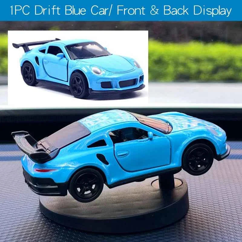 Drift Car Dashboard Swinging Toy | Racing Ornament for Car Lovers