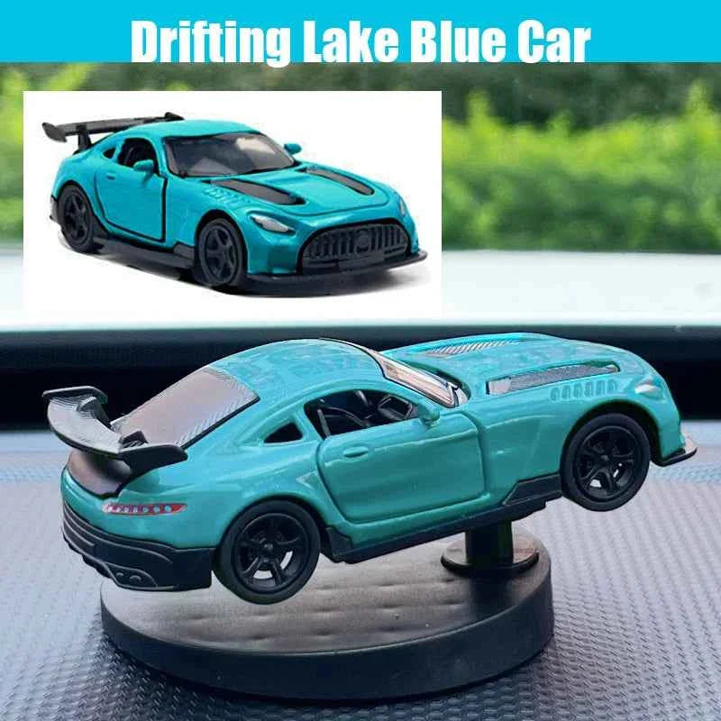 Drift Car Dashboard Swinging Toy | Racing Ornament for Car Lovers