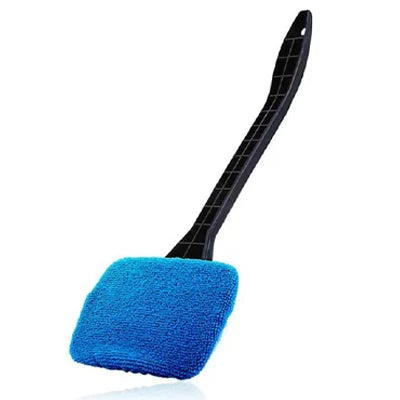 Car Window Cleaner Brush Kit | Long Handle Windshield Cleaning Tool