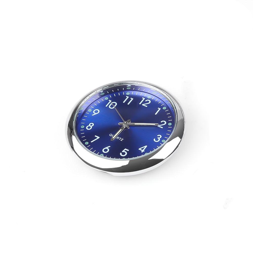 Luminous Mini Car Dashboard Clock | Stick-On Quartz Watch
