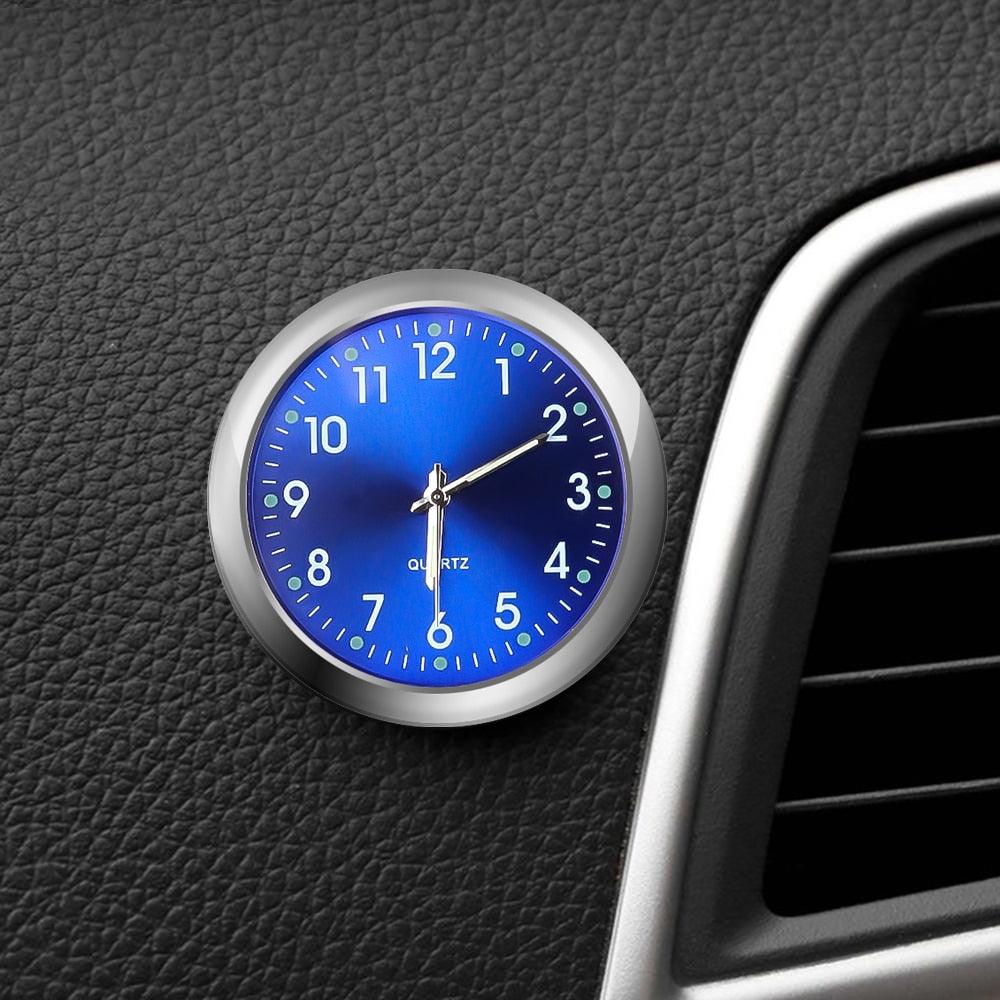Luminous Mini Car Dashboard Clock | Stick-On Quartz Watch