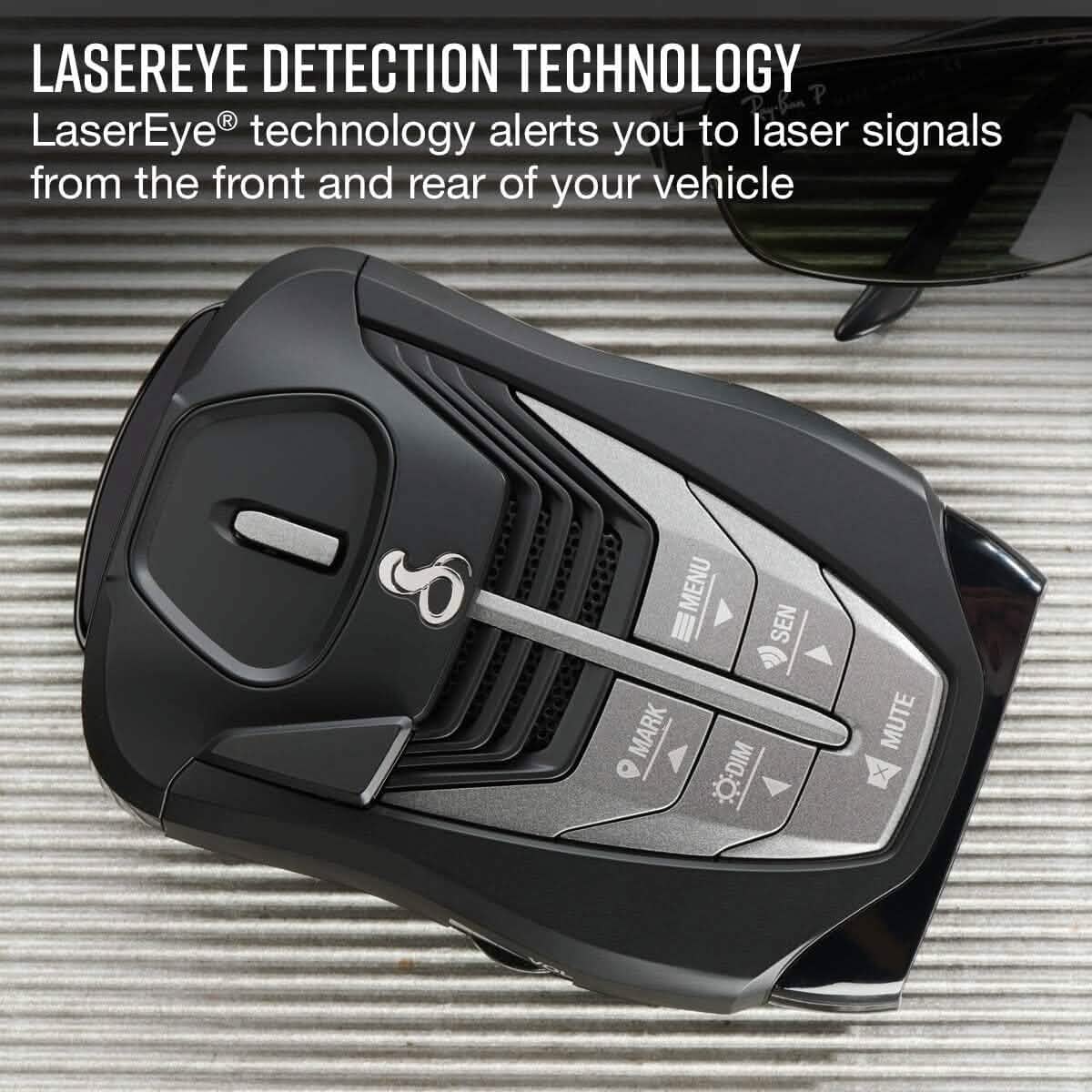 Cobra RAD 480i Laser Radar Detector (Refurbished) | Long-Range Detection