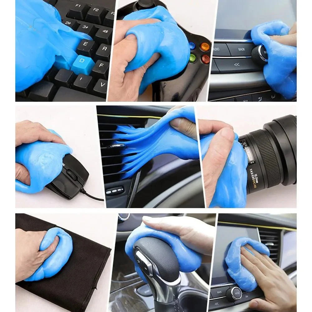 Dust Cleaner Gel | Reusable Multi-Purpose Cleaning Slime for Car and Home