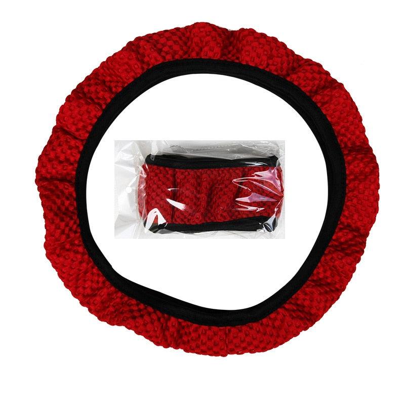 Ice Silk Steering Wheel Cover | Breathable, Anti-Slip, All-Season Universal Fit