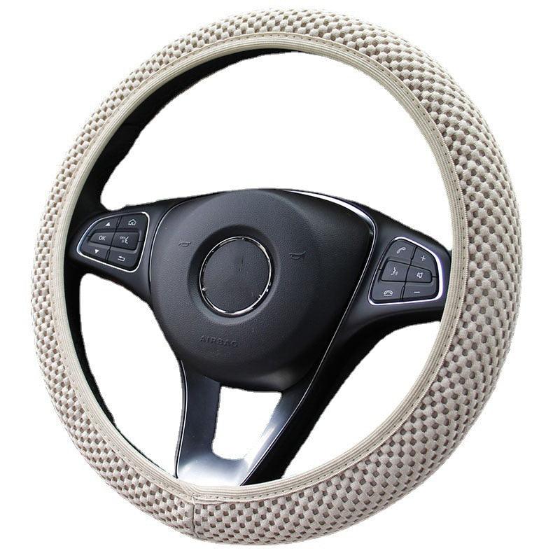 Ice Silk Steering Wheel Cover | Breathable, Anti-Slip, All-Season Universal Fit